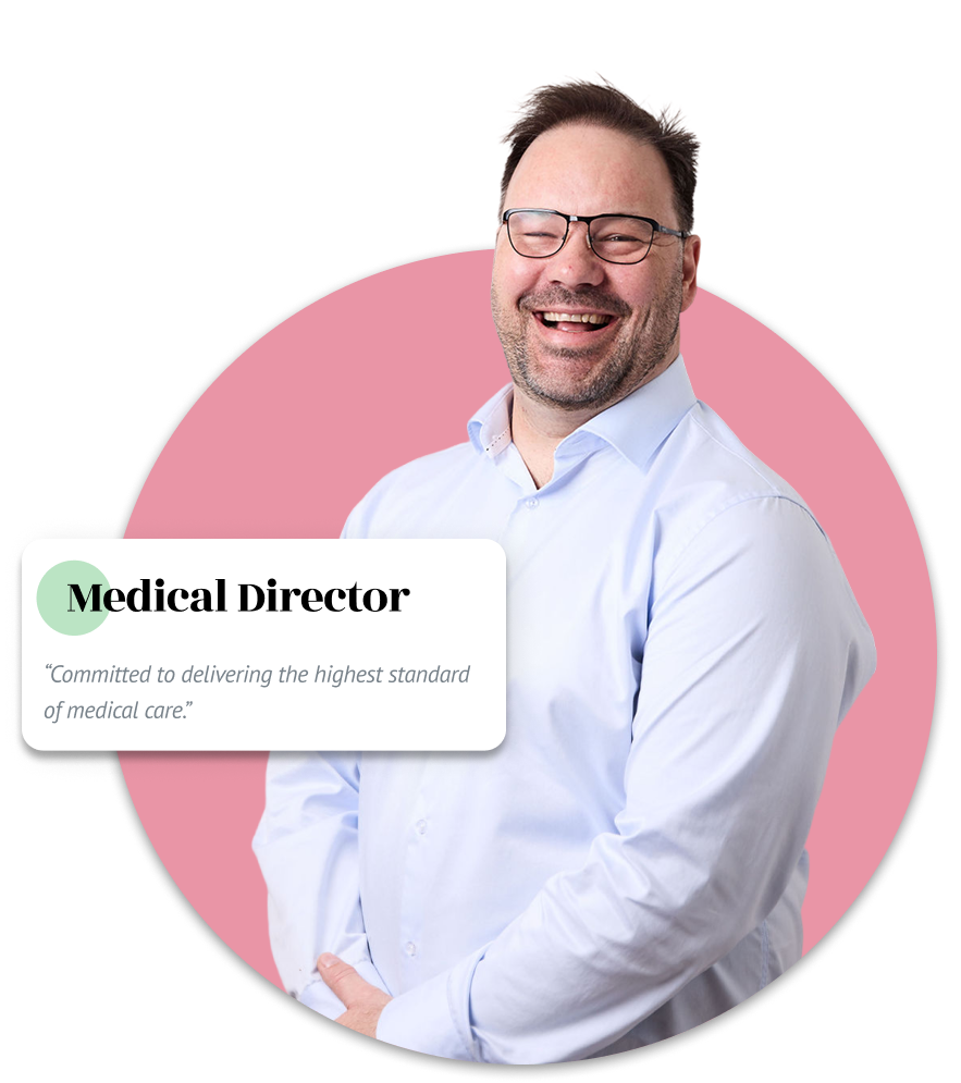 Dr Manus Bosman, Medical Director at Bosman Clinic